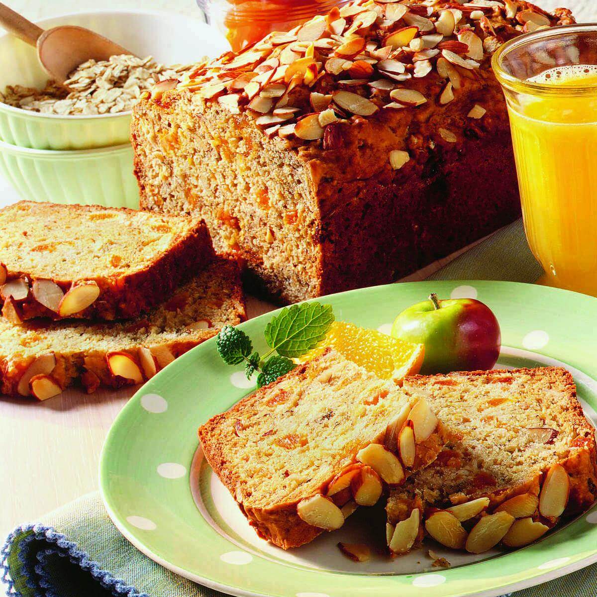 Apricot-Banana-Almond Bread