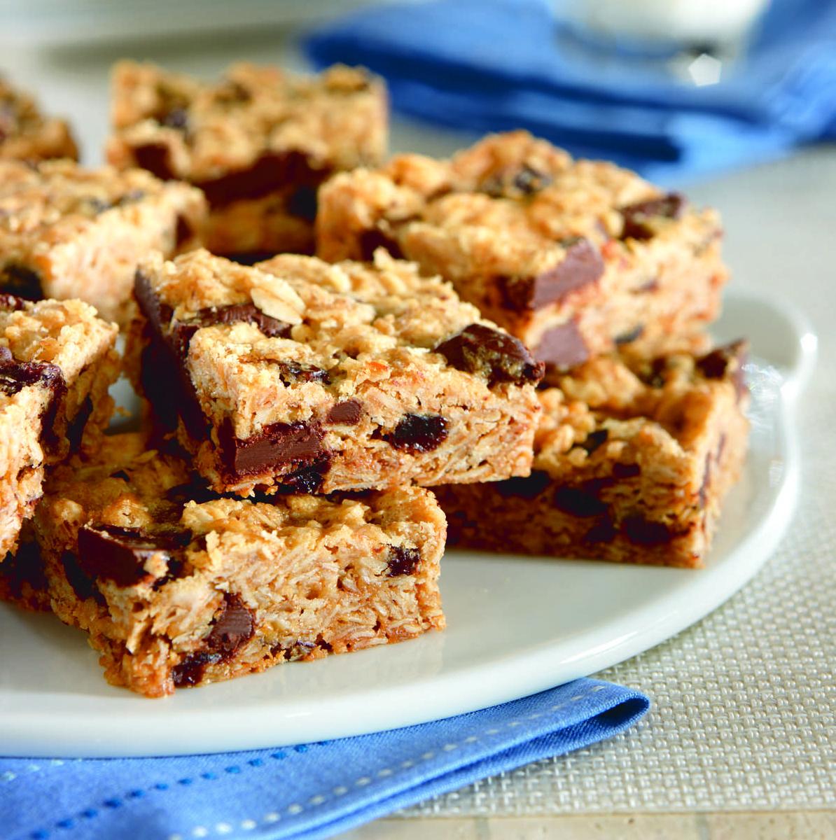 Chocolate Chunk Granola Bars