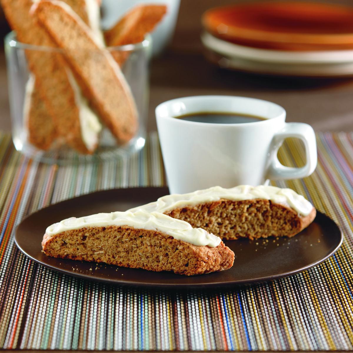 Coconut-Oatmeal Biscotti