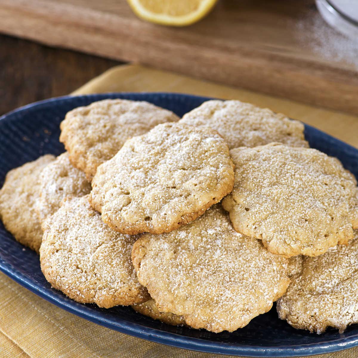 Lightweight Lemon Wafers