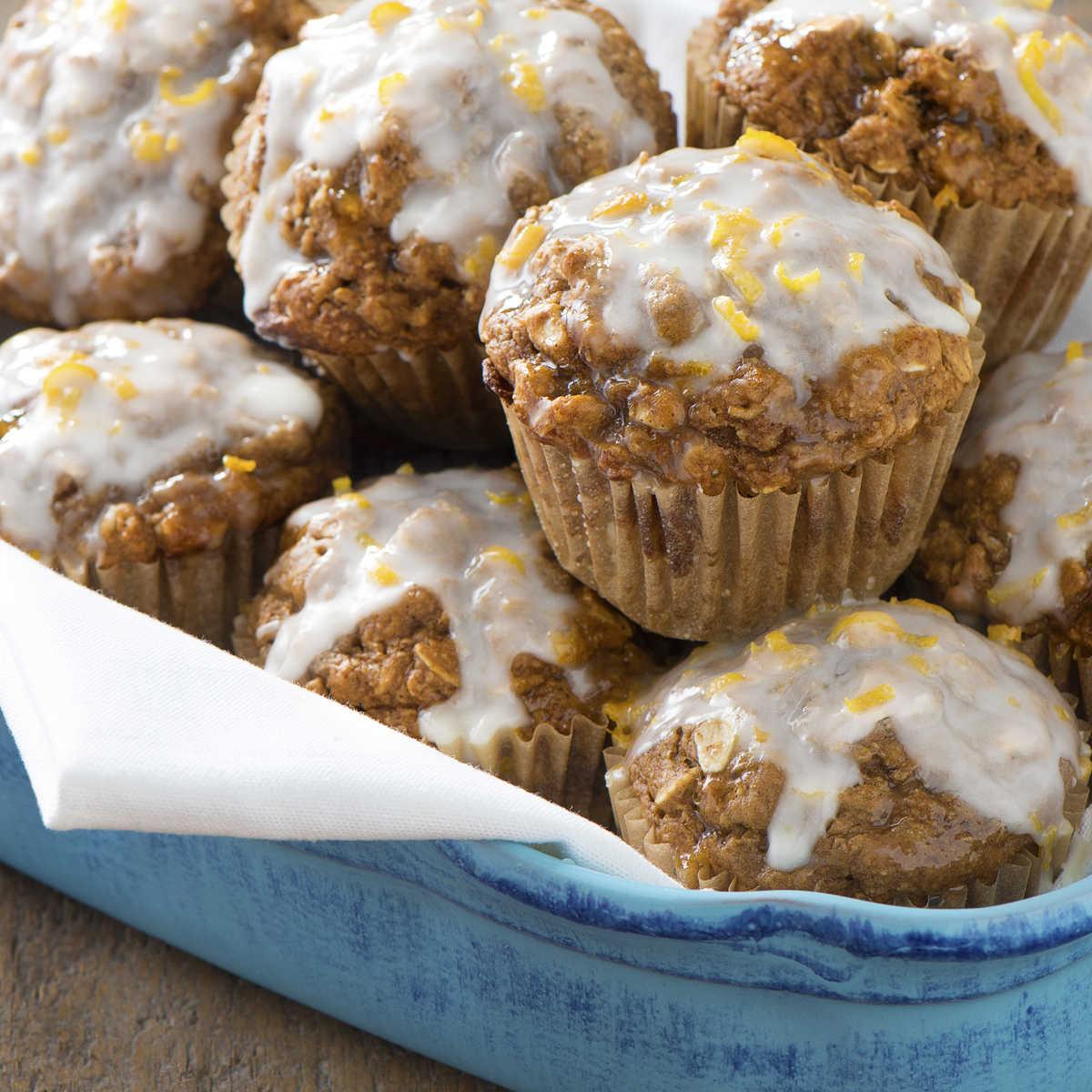 Molasses Spice Oatmeal Muffins
