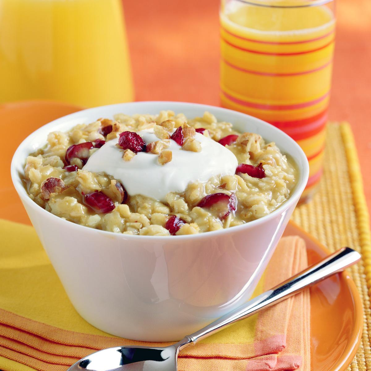 Orange Cranberry Oatmeal