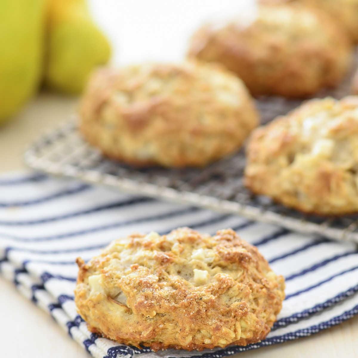 Pear Ginger Scones