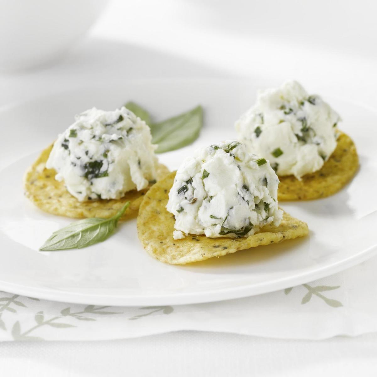 Goat Cheese and Herb Bites