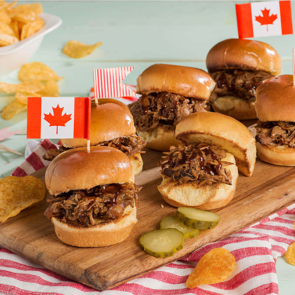 BBQ Pulled Pork Sliders 