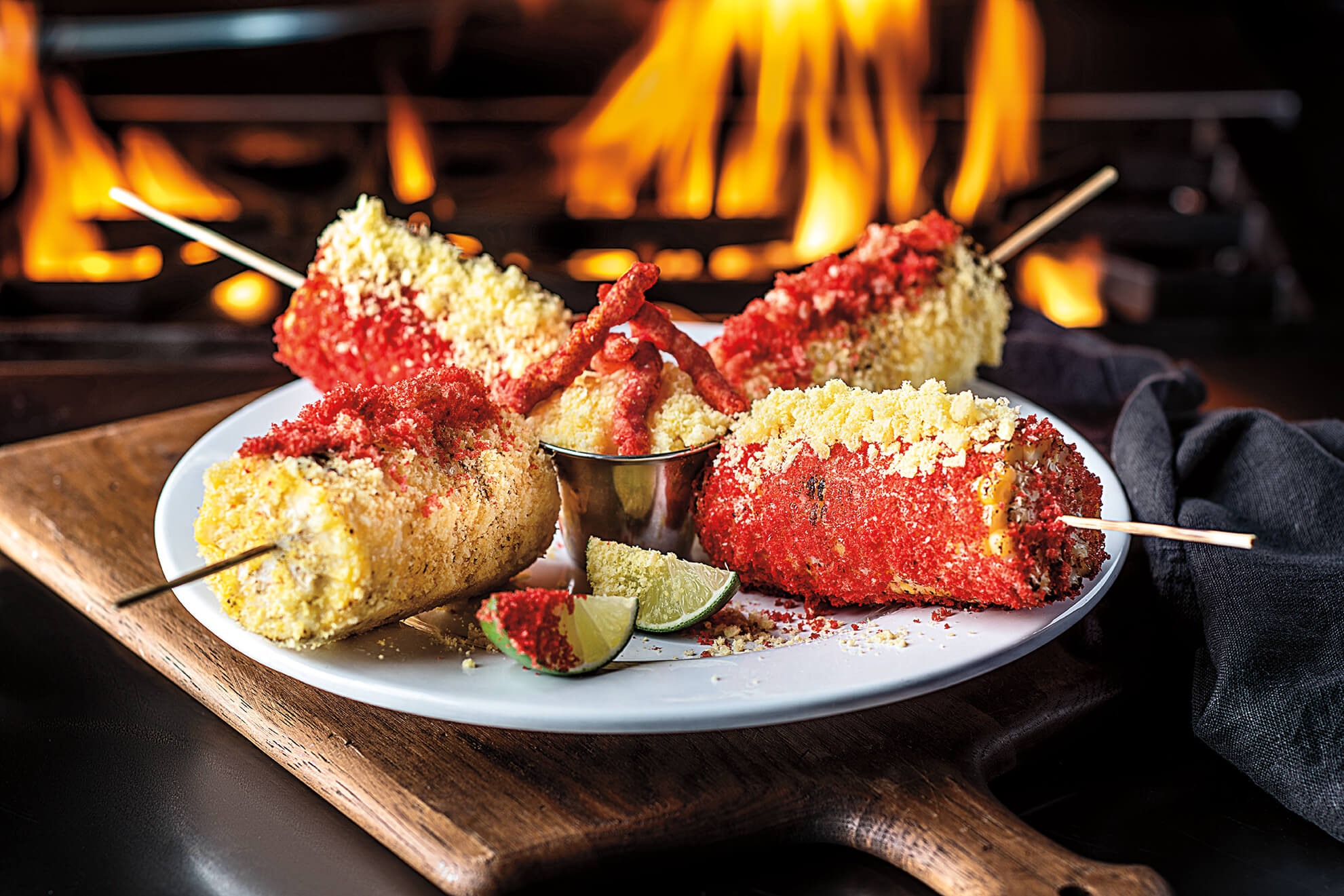 Elotes CHEETOS<sup>®</sup> FLAMIN' HOT<sup>®</sup>