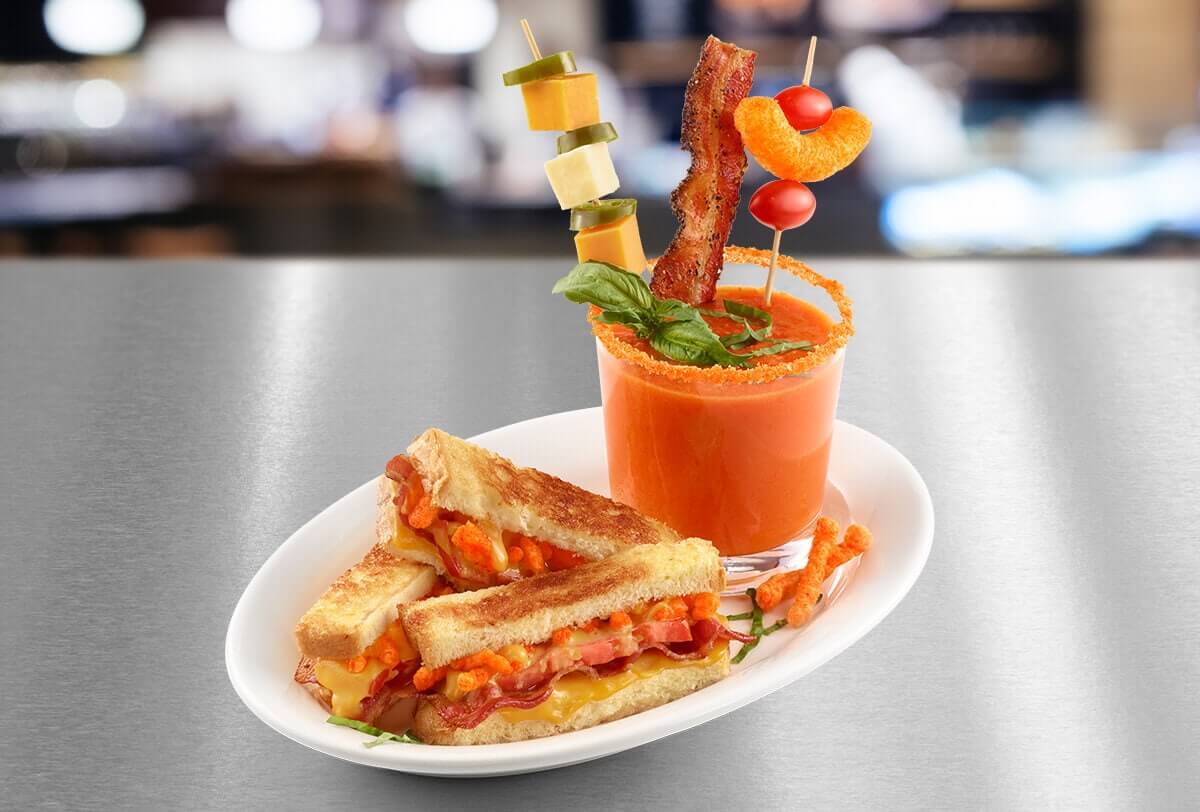 Cheetos<sup>®</sup> Grilled Cheese + Tomato Soup
