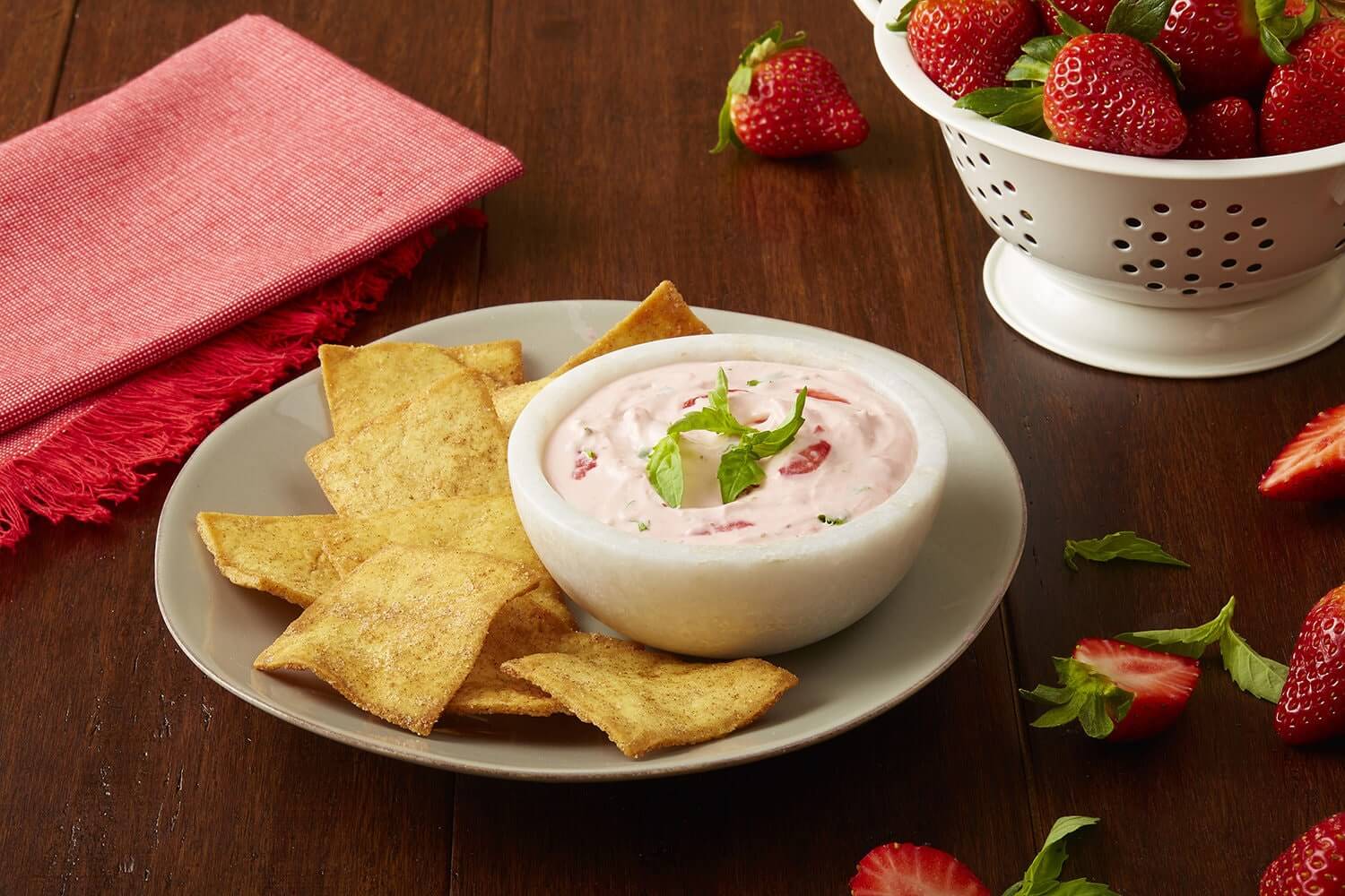 Strawberry Basil Dip