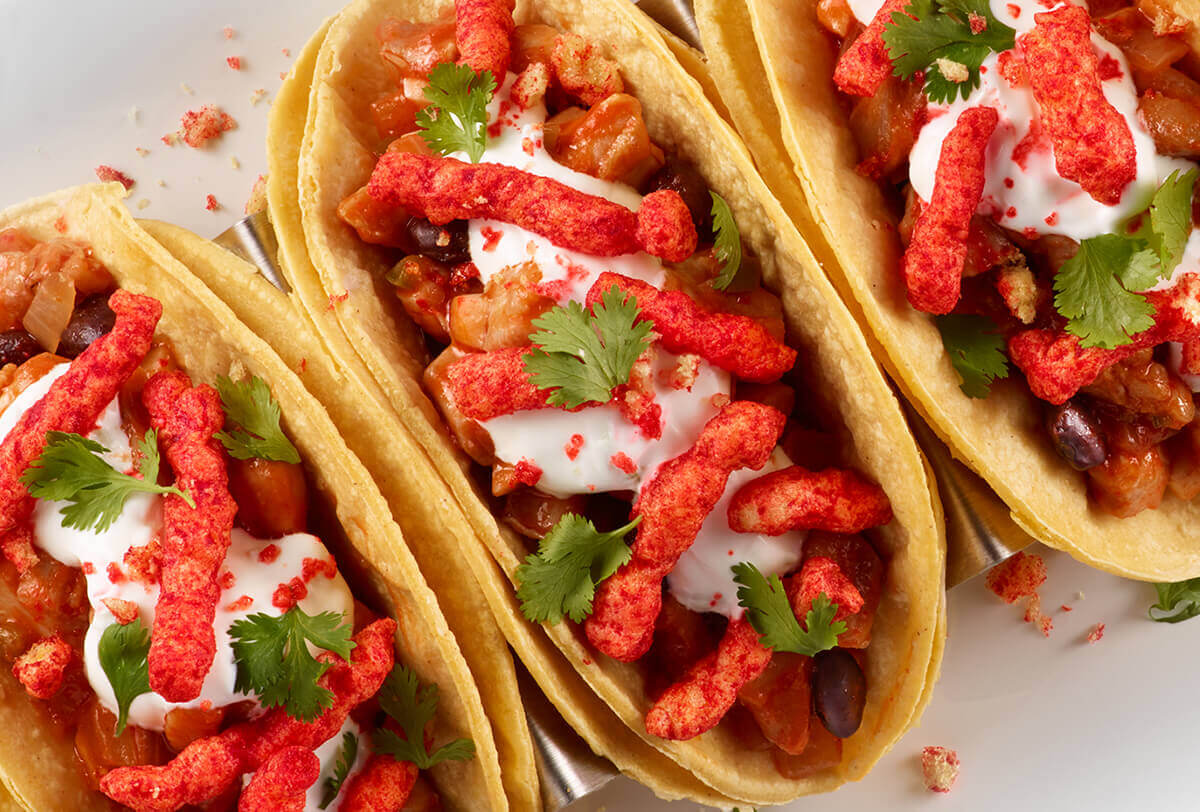 CHEETOS® FLAMIN' HOT ®Limón Chicken Tacos Tasty Rewards