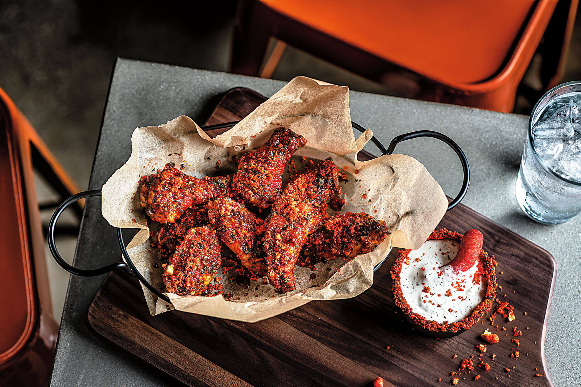 CHEETOS<sup>®</sup> FLAMIN' HOT<sup>®</sup> Chipotle Ranch Wings