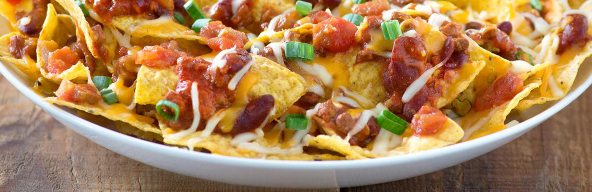 Nachos au fromage et au chili