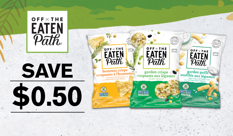 <h3>Try NEW Off The Eaten Path™ Snacks Today!</h3>