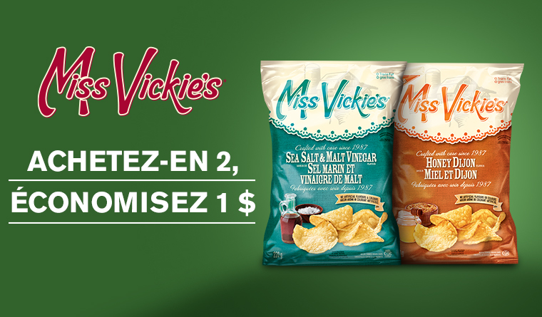 <h3>Vous restez à la maison ce soir ? N’oubliez pas vos croustilles cuites à la marmite Miss Vickie’s<sup>®</sup> !</h3>