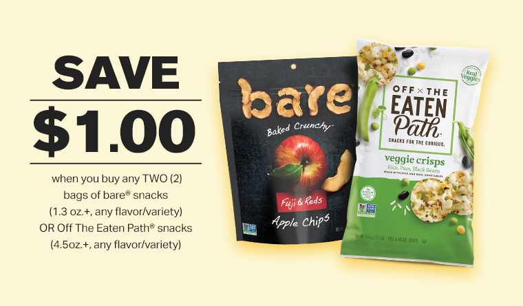 <h3>Grab two of these one-of-a-kind snacks!</h3>