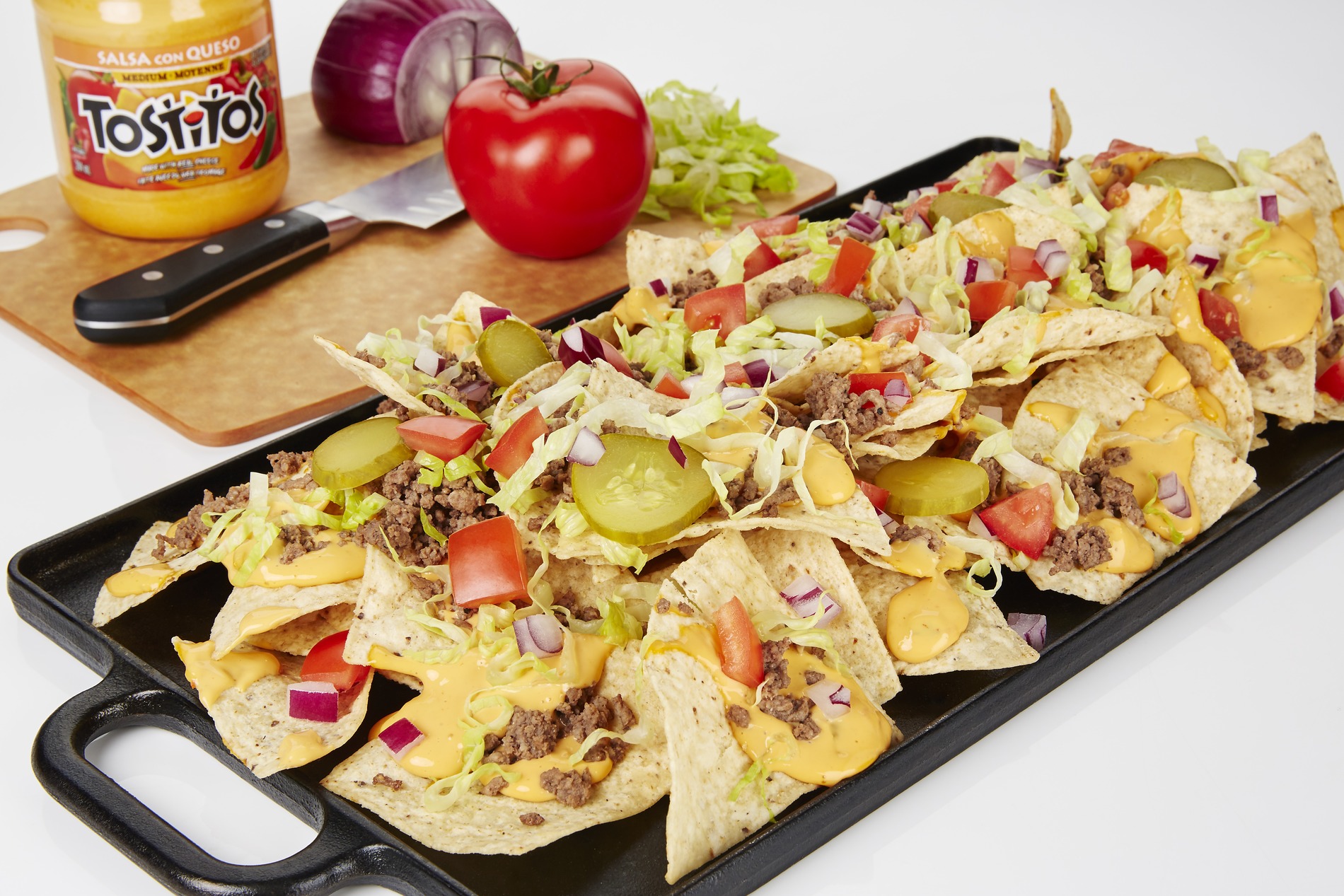 Cheeseburger Nachos