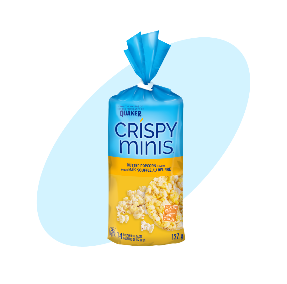 Crispyminis - Quaker® Galettes de riz brun Crispy Minis® Saveur