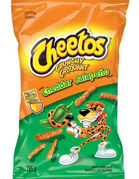 CHEETOS CRUNCHY® Cheddar Jalapeño Cheese Flavoured Snacks