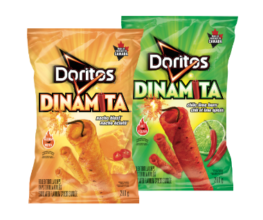 Chips tortilla roulées DORITOS DINAMITA<sup>®</sup>