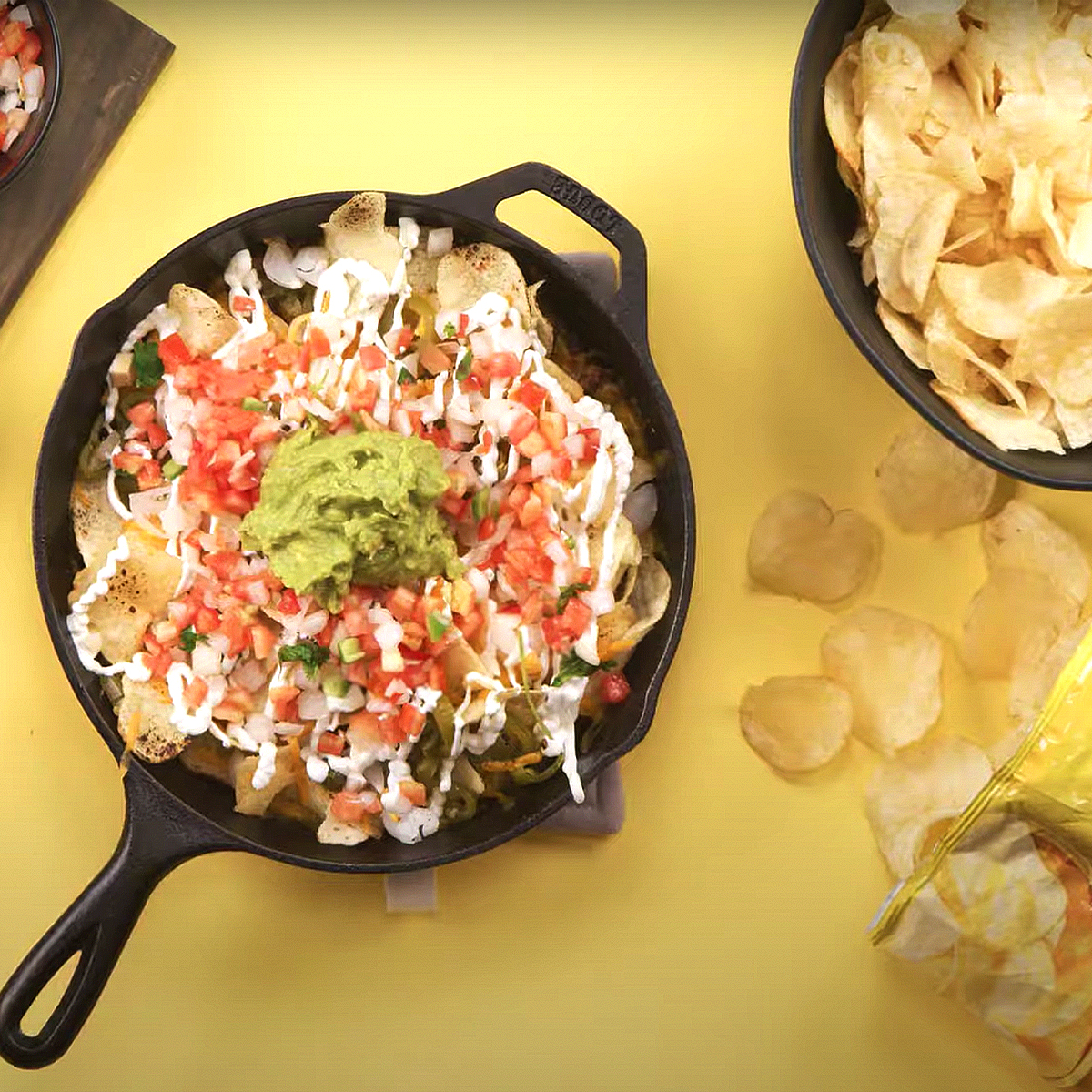 Lay’s<sup>®</sup>  Loaded Taco Skillet Nachos