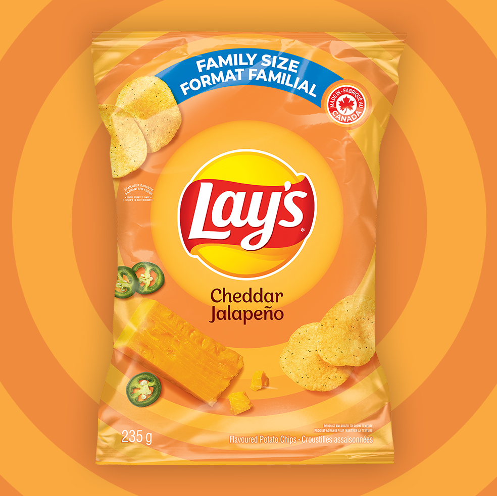 LAY'S® Cheddar Jalapeño Flavoured Potato Chips