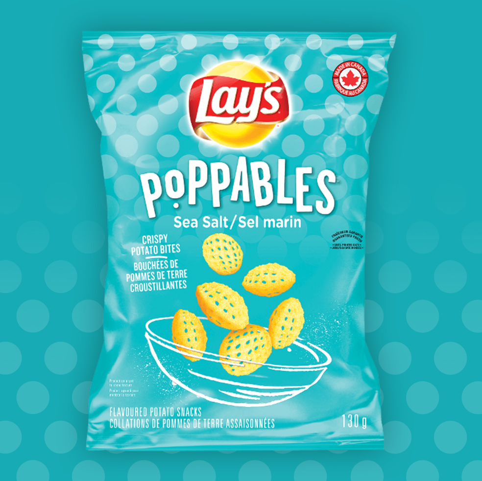 LAY'S POPPABLES® Sea Salt Flavoured Potato Snacks