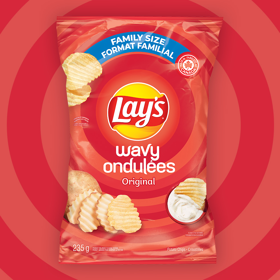 LAY'S® Ondulées Croustilles Original