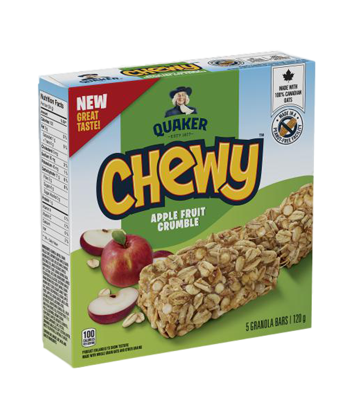 Quaker Chewy<sup>®</sup> Granola Bars - Apple Fruit Crumble
