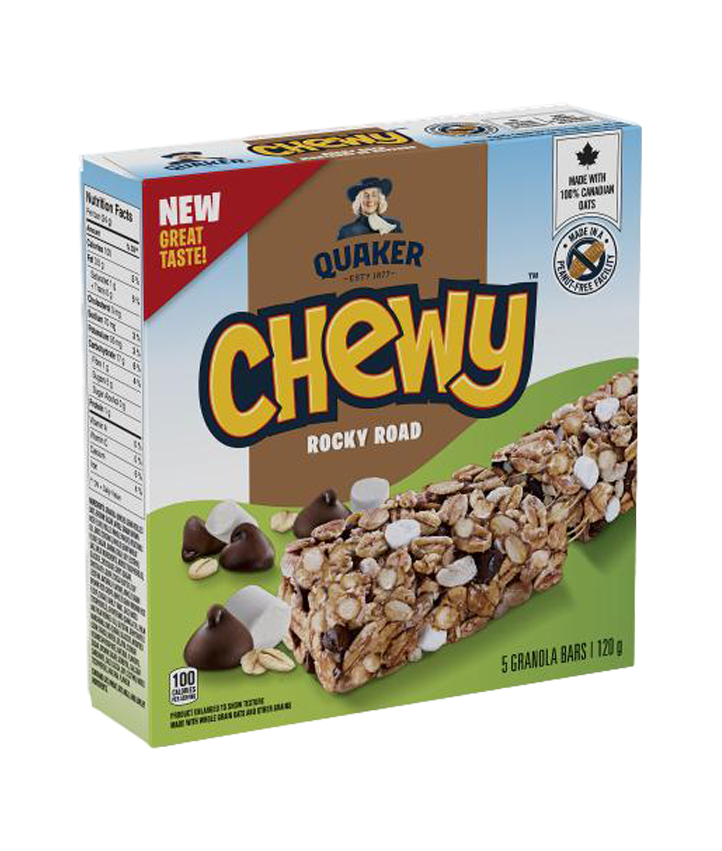 Quaker Chewy<sup>®</sup> Granola Bars - Rocky Road