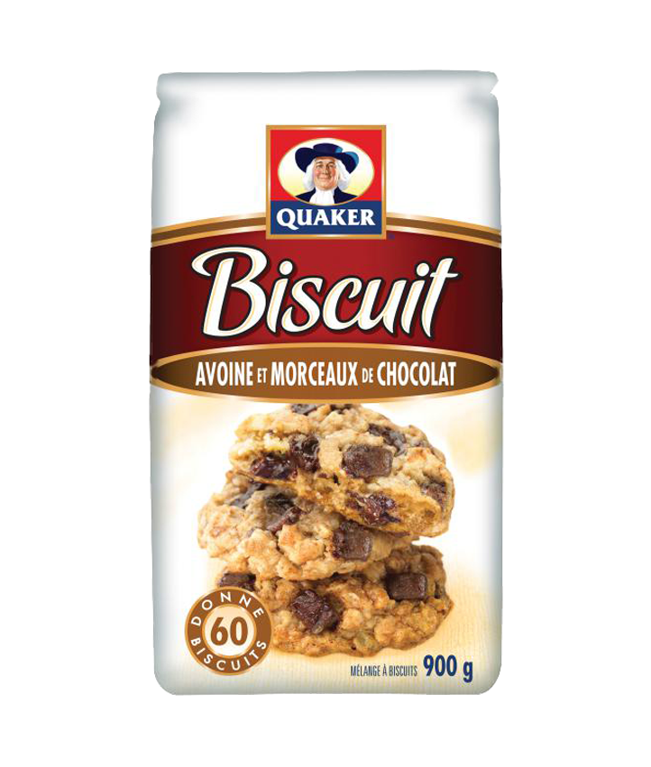 Quaker<sup>®</sup> Mélange à biscuits Avoine et morceaux de chocolat
