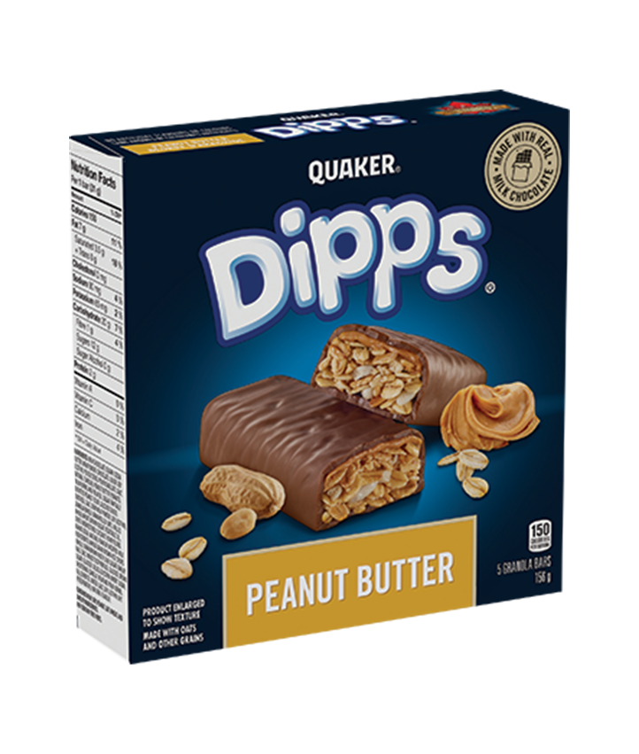 Quaker<sup>®</sup> Dipps<sup>®</sup> Granola Bars – Peanut Butter