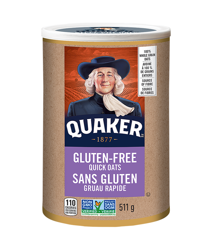 Gruau Quaker<sup>®</sup> Rapide Sans gluten