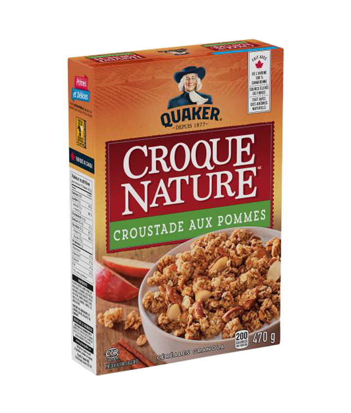 Quaker<sup>®</sup> Céréales Croque Nature<sup>_MC_</sup> Croustade aux pommes