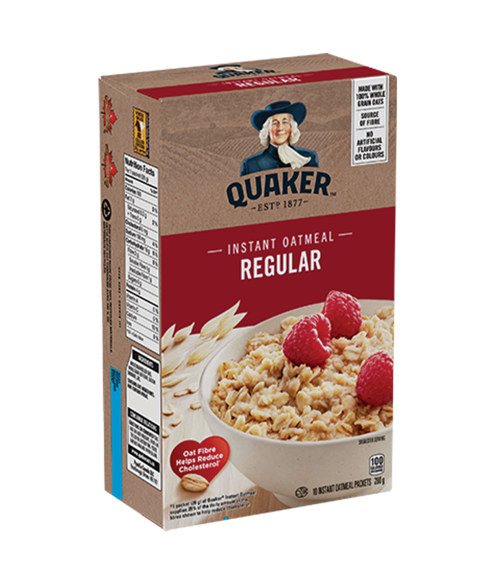 Quaker<sup>®</sup> Regular Instant Oatmeal