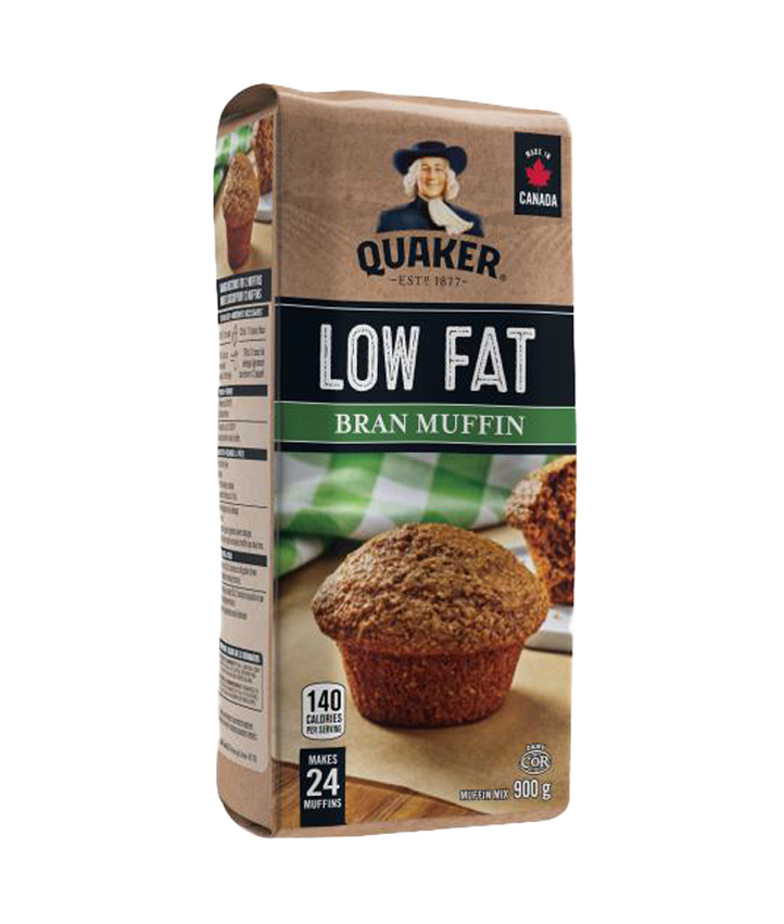 Quaker<sup>®</sup> Mélange à muffins faible en gras au Son