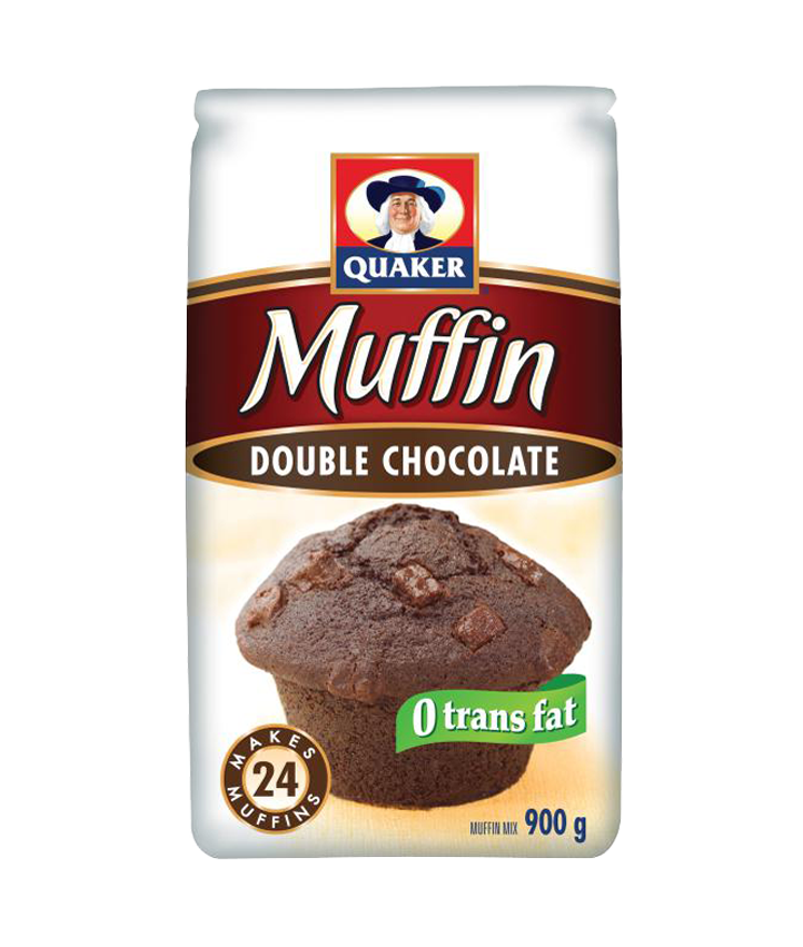 Quaker<sup>®</sup> Double Chocolate Muffin Mix