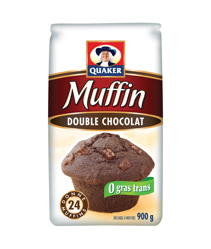 Quaker<sup>®</sup> Mélange à muffins Double chocolat