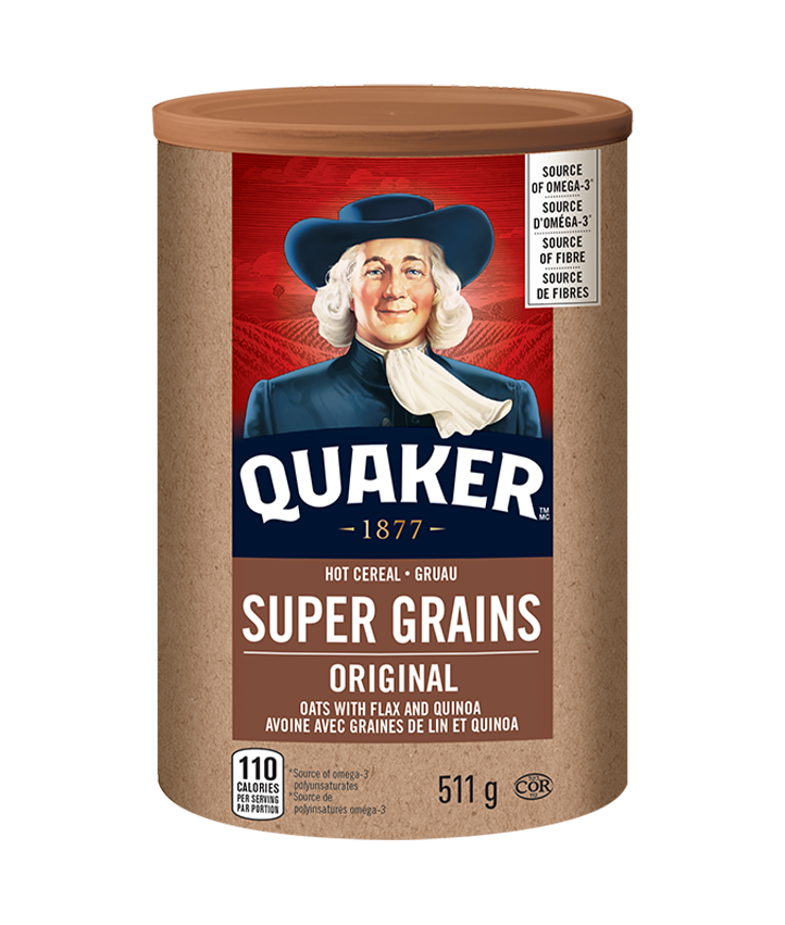Quaker<sup>®</sup> Super Grains Hot Cereal