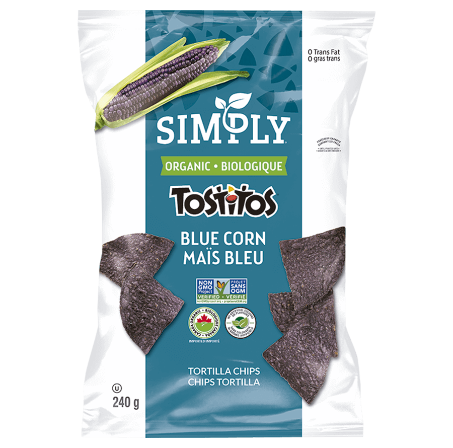 Simply Tostitos®  Blue Corn Tortilla Chips