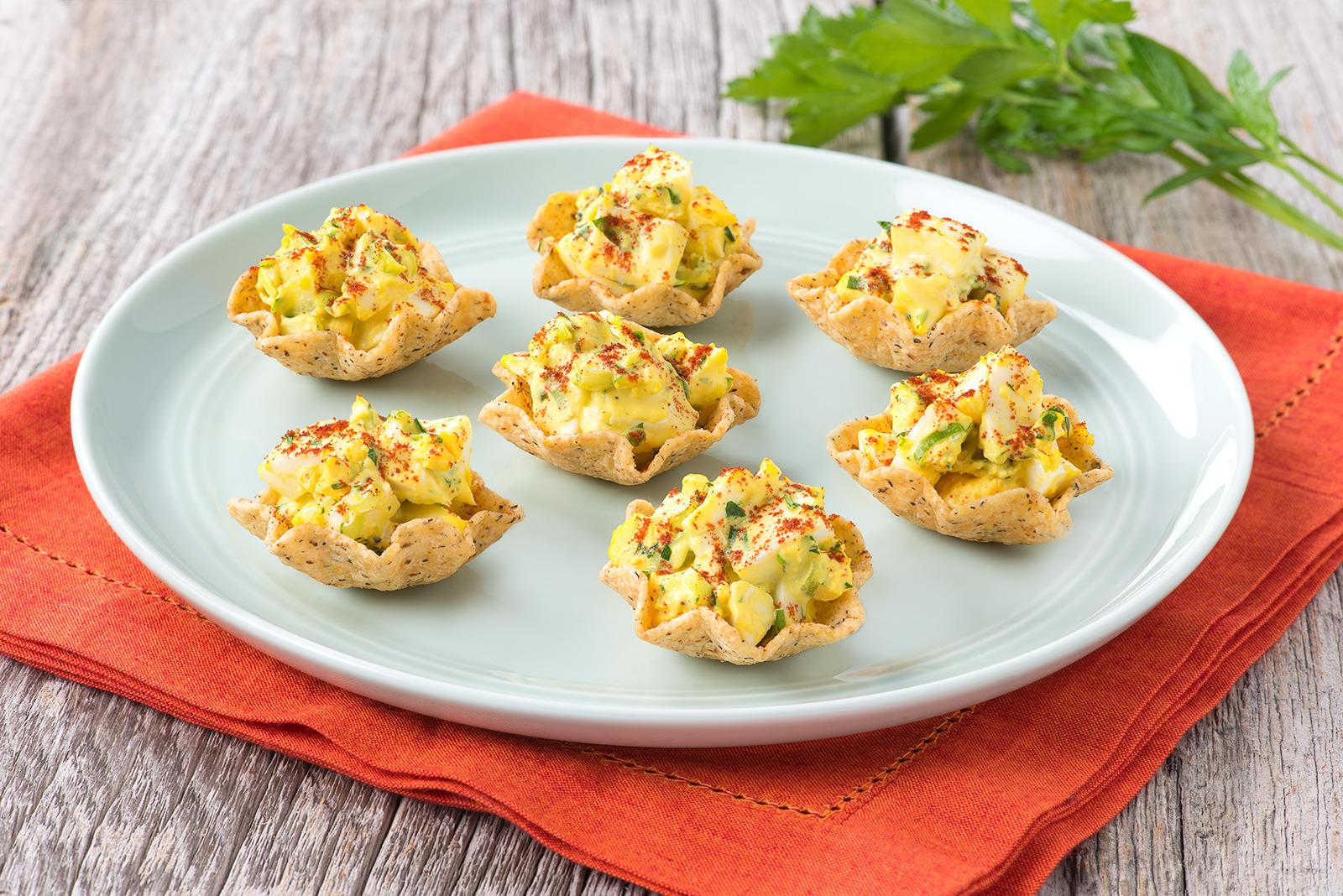 Bouchées à la salade aux œufs