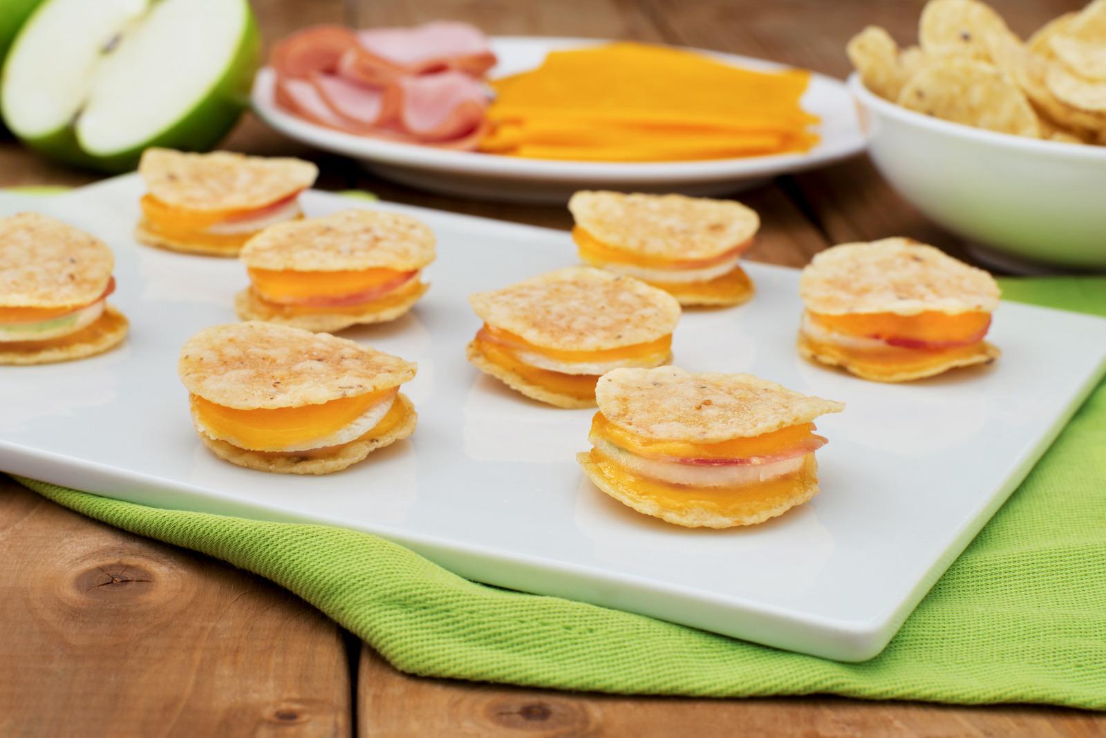 Bouchées de fromage grillé fantaisie
