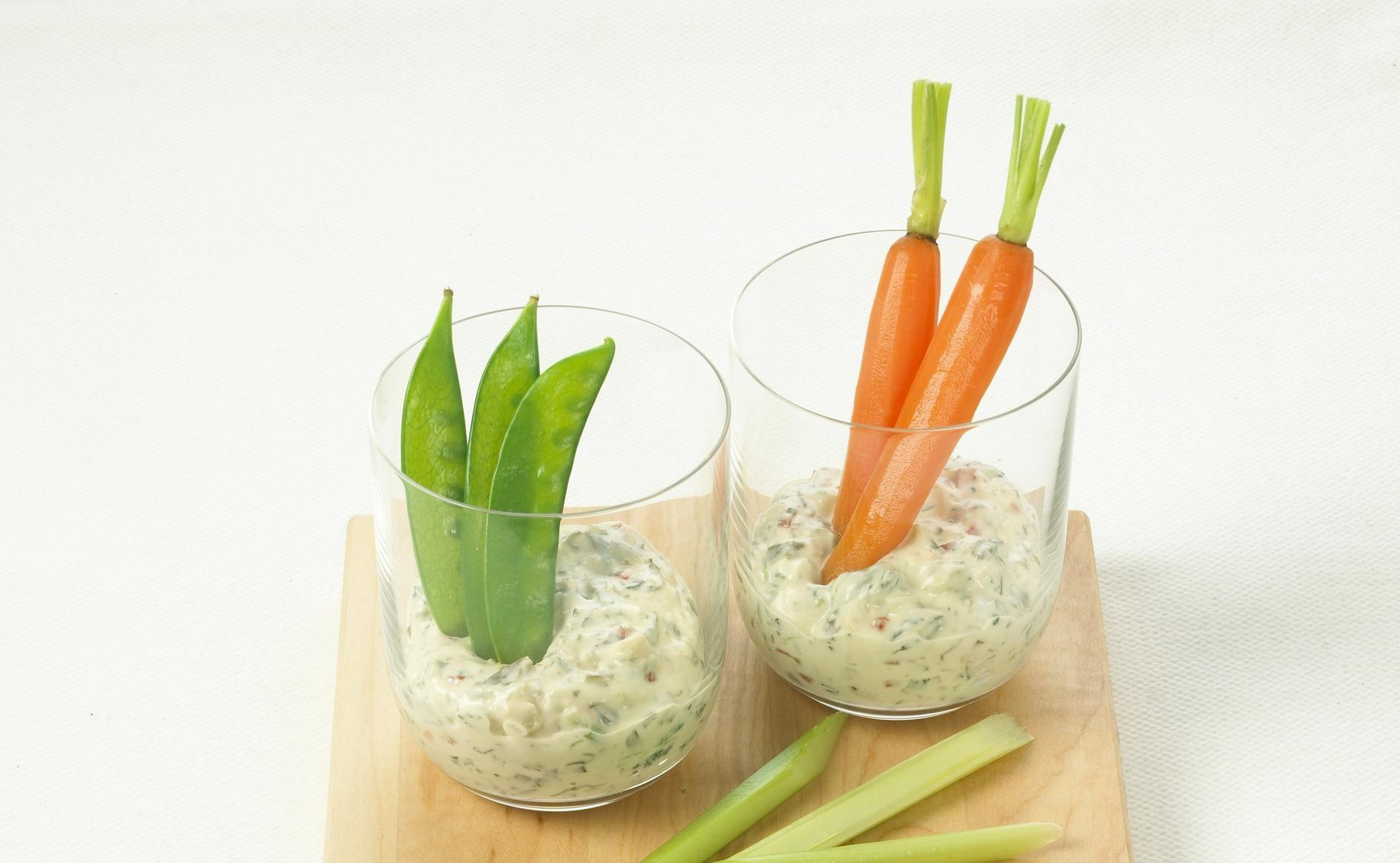 Trempette aux épinards pour les tout-petits