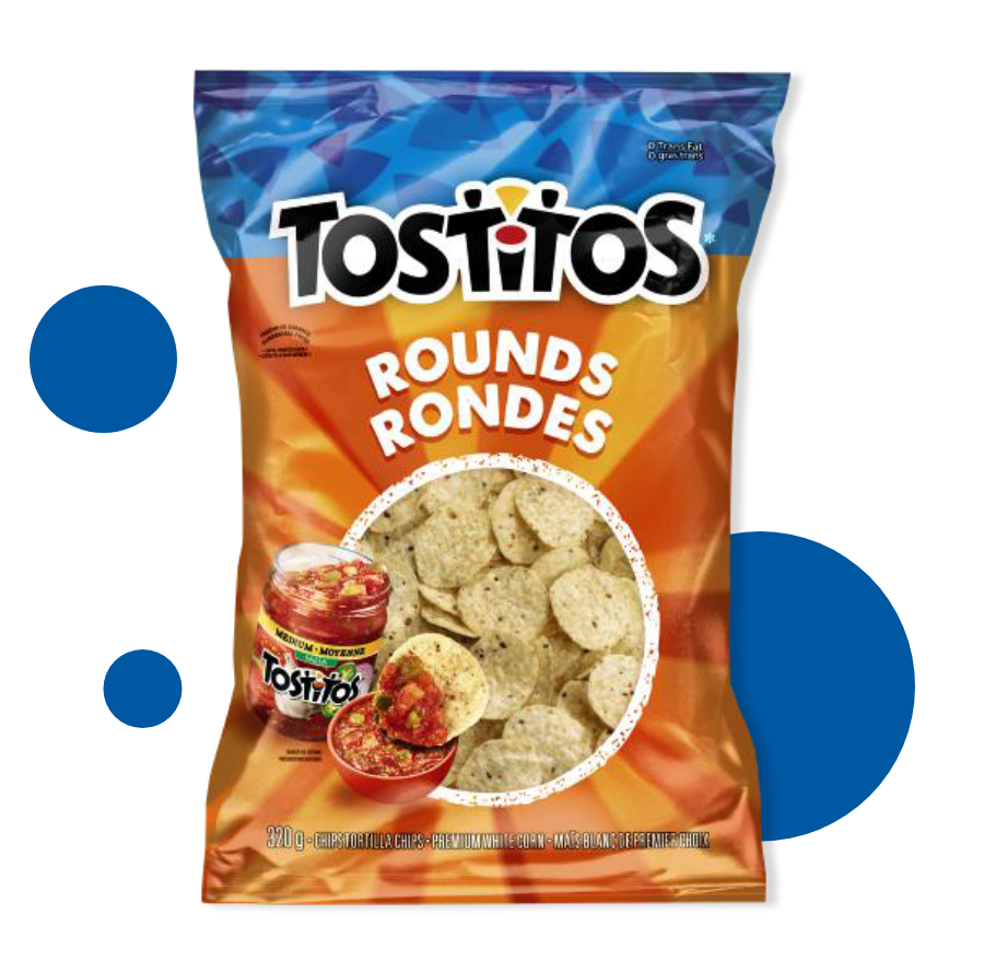 Chips tortilla TOSTITOS<sup>®</sup> rondes
