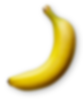Simplement faites avec des bananes.