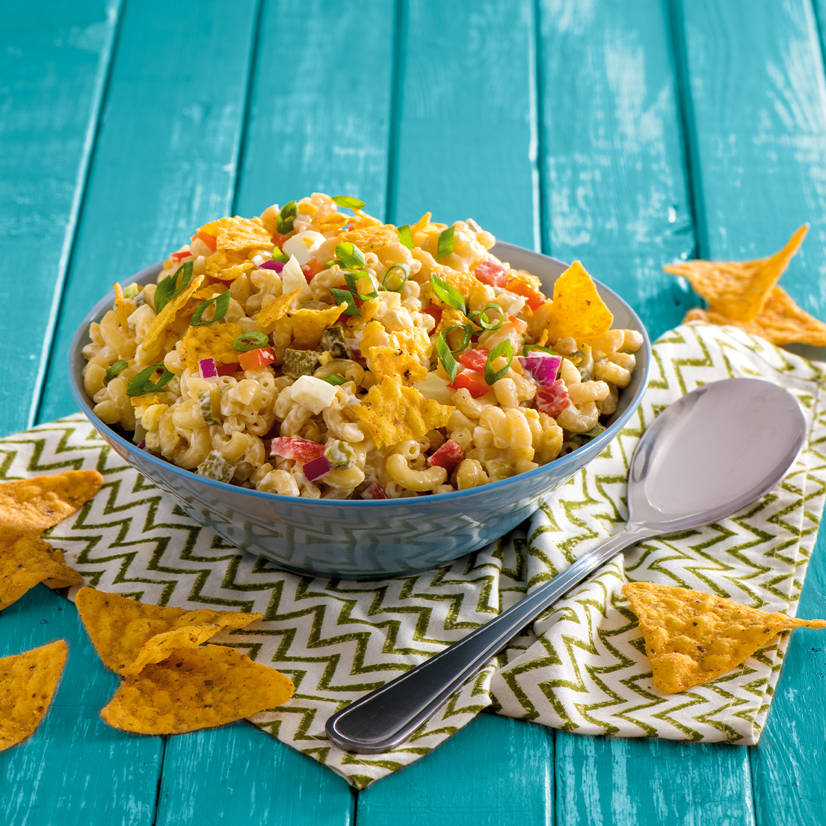 Cheesy Veggie Macaroni Salad