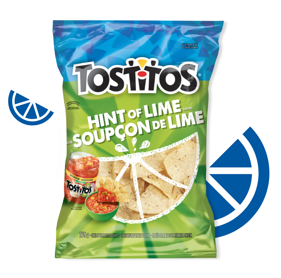 Chips tortilla TOSTITOS<sup>®</sup> Saveur Soupçon de lime