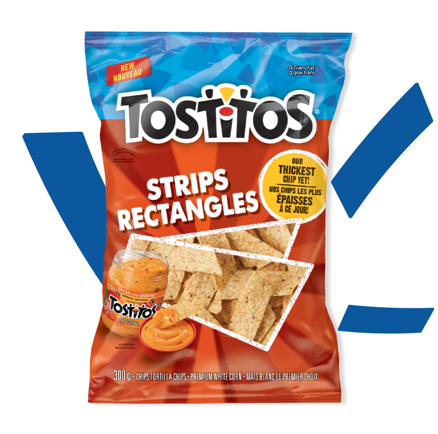 Chips tortilla TOSTITOS<sup>®</sup> Rectangles 
