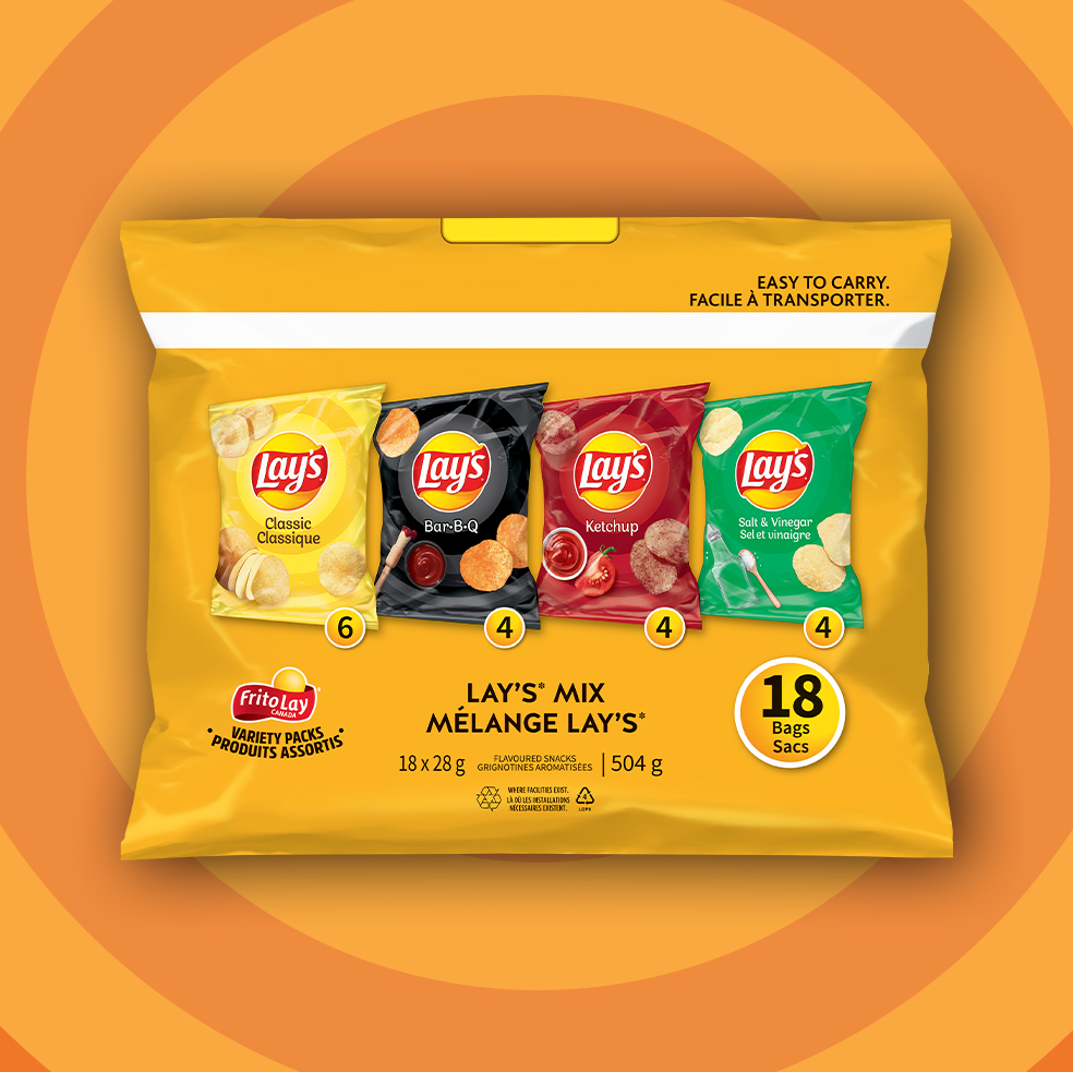 Emballage de produits assortis Frito-Lay® Mélange LAY'S®