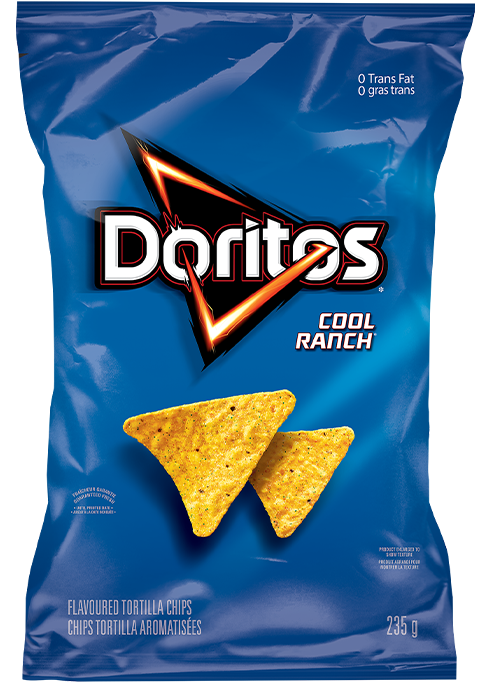 DORITOS<sup>®</sup> COOL RANCH<sup>®</sup> Flavoured Tortilla Chips