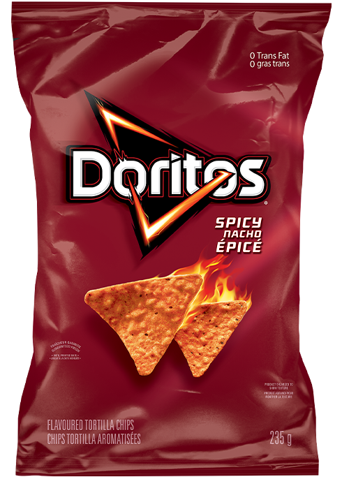 DORITOS<sup>®</sup> Spicy Nacho Flavoured Tortilla Chips
