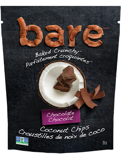 Simplement faites avec de la noix de coco, du nectar de coco et du chocolat non sucré